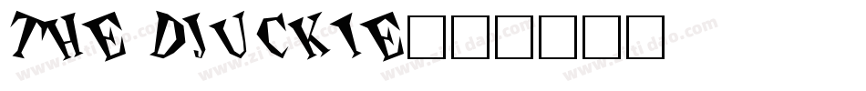 The Djuckie字体转换